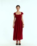 SIXDO Woven Flared Dress for Women